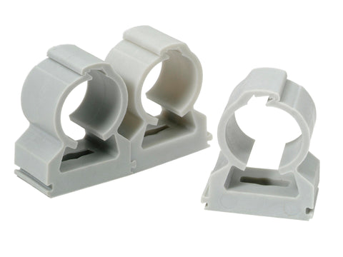 Profile kabelclip 20mm grijs 20 stuks
