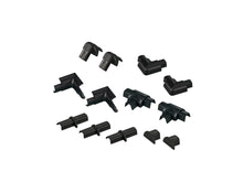 D-Line kabelgoot adapter set 16x8 mm zwart