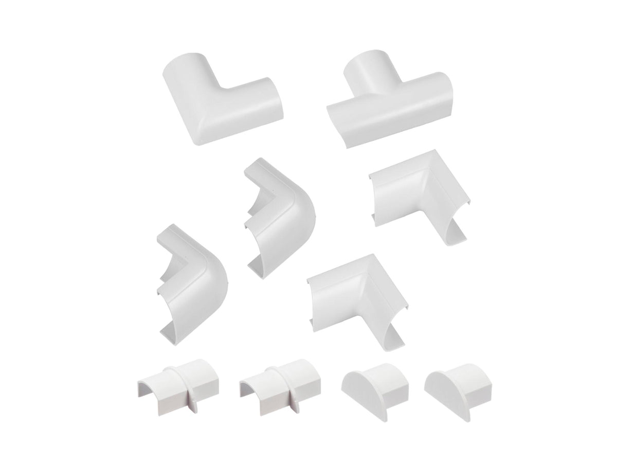 D-Line kabelgoot adapter set 30x15 mm wit