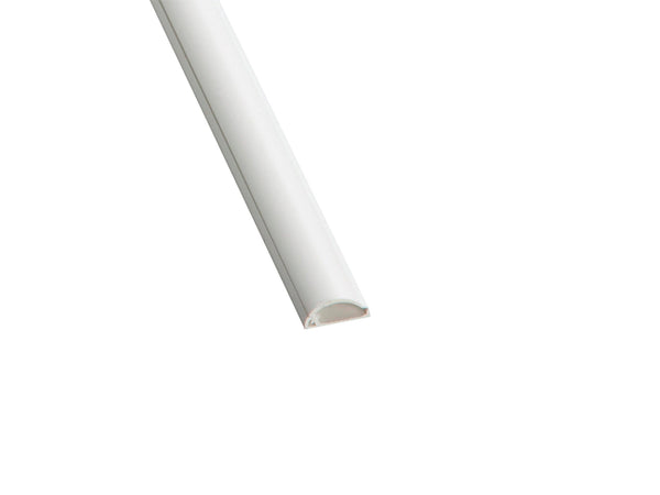 D-Line goulotte demi-cercle 16x8 mm 2m blanc