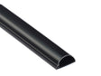 D-Line kabelgoot halve cirkel 30x15 mm 2m zwart