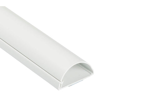 D-Line kabelgoot halve cirkel 50x25 mm 1,5m wit