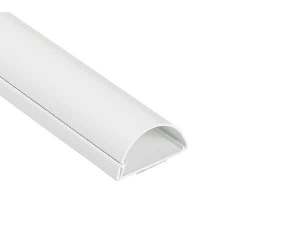 D-Line kabelgoot halve cirkel 50x25 mm 1,5m wit