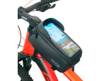 Maxxus sacoche sur cadre pour smartphone carbon look