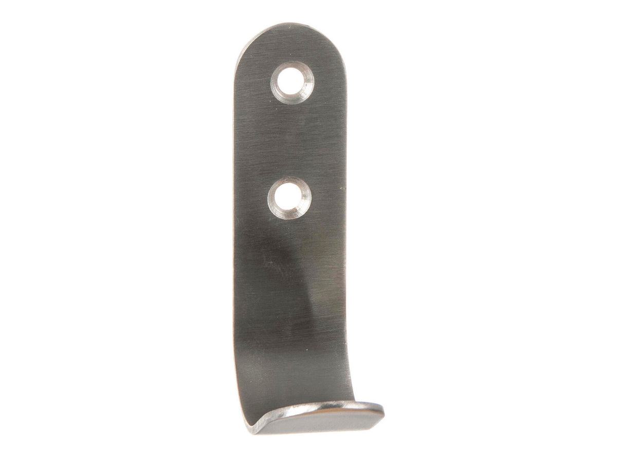 Linea Bertomani kapstokhaak inox 68x20 mm