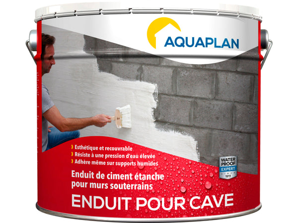 Aquaplan kelder-bezetting 10kg wit