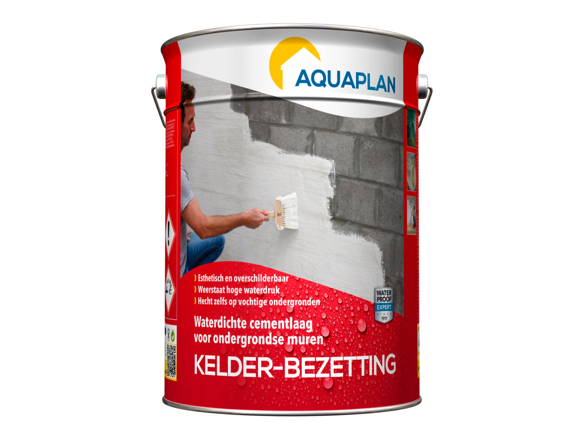 Aquaplan kelder-bezetting 5kg wit