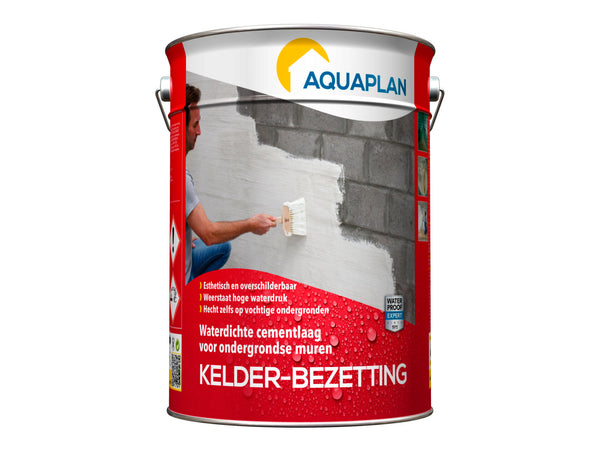 Aquaplan kelder-bezetting 5kg wit