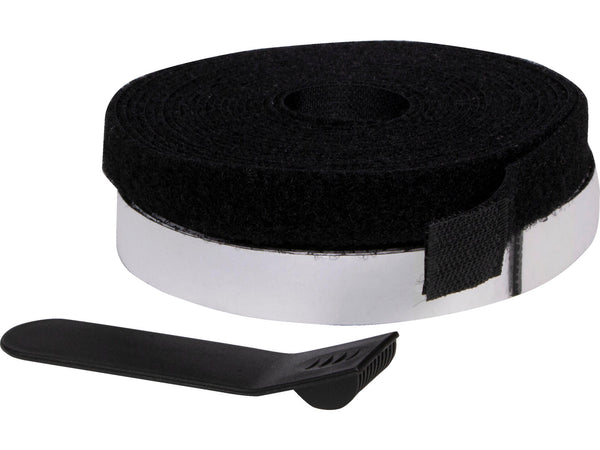 CanDo bande auto-agrippante pour moustiquaire 400cm x 15mm noir