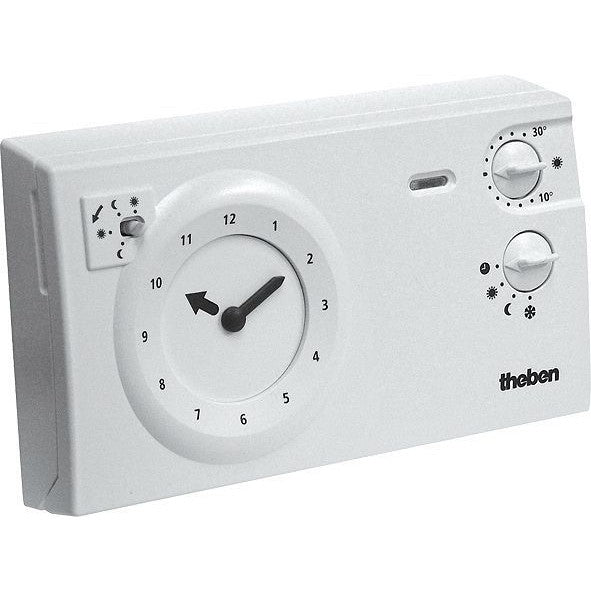 Klokthermostaat Theben RAM722 24U/7D.230V wit klasse I (1%)
