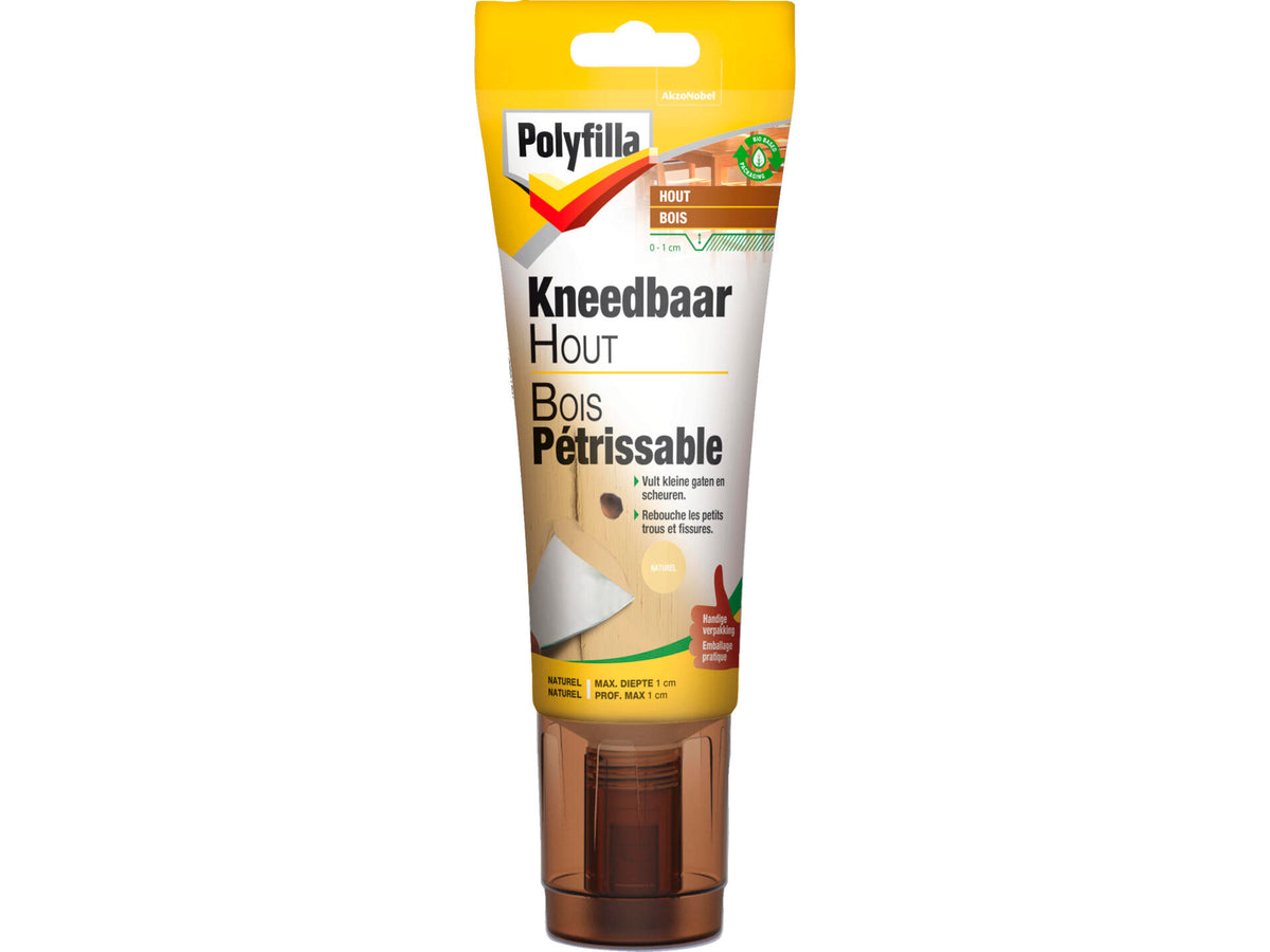 Polyfilla kneedbaar hout 0,33kg naturel
