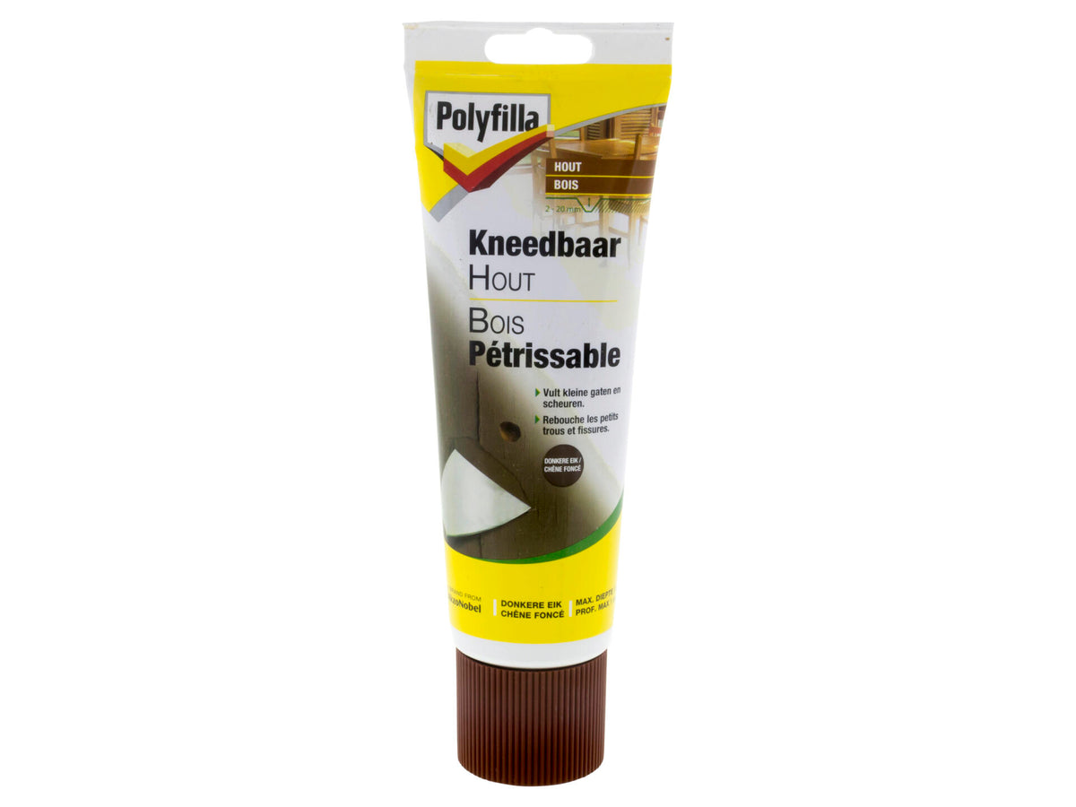 Polyfilla kneedbaar hout 330g donkere eik
