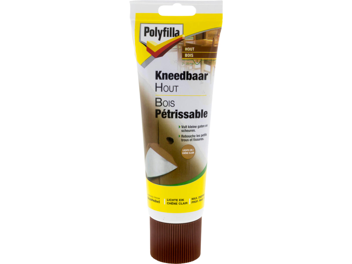 Polyfilla kneedbaar hout 330g lichte eik