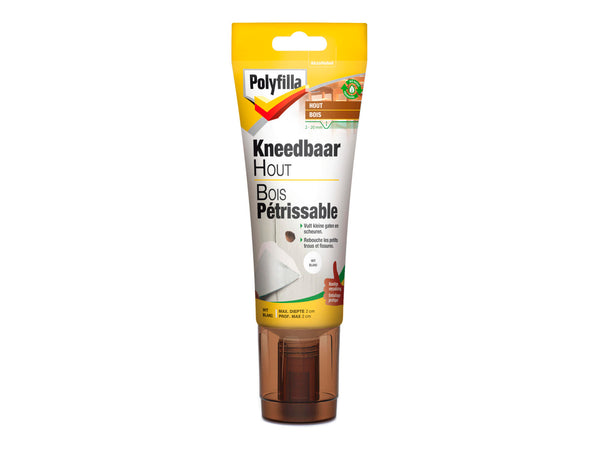 Polyfilla kneedbaar hout 330g wit