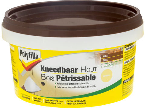 Polyfilla kneedbaar hout 500g naturel