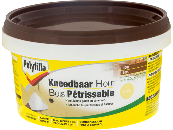 Polyfilla kneedbaar hout 500g naturel
