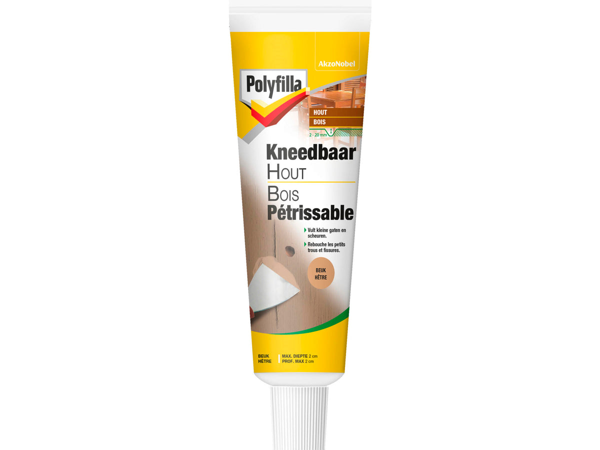Polyfilla kneedbaar hout 75g beuk