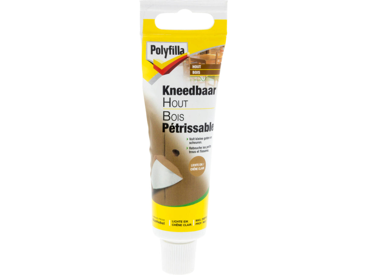 Polyfilla kneedbaar hout 75g lichte eik