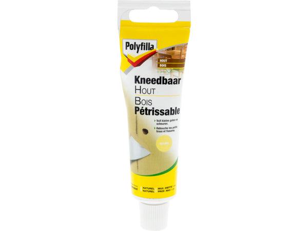 Polyfilla bois pétrissable 75g naturel