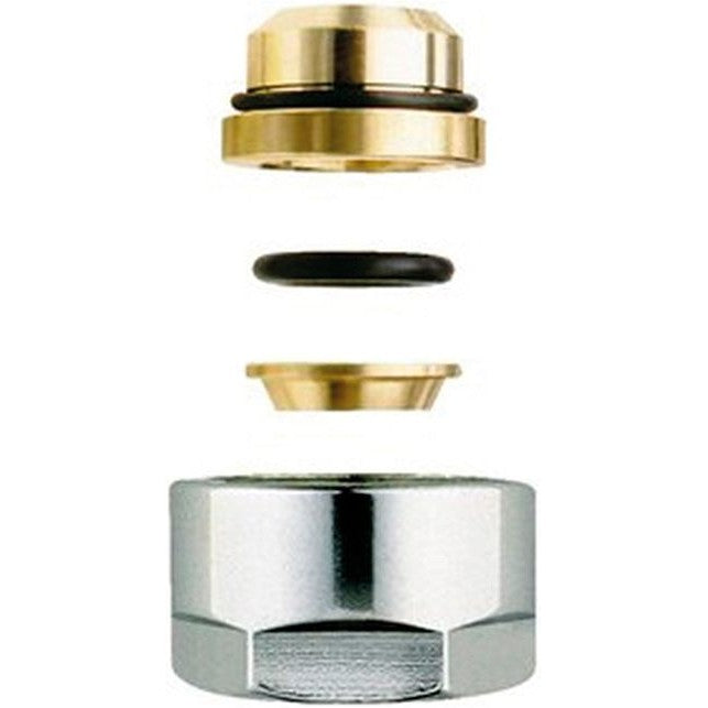 Knelkoppeling Honeywell RK buis M24-15MM chr