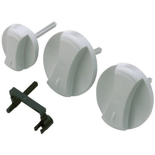 KNOP GRIJS VUW 362 VAILLANT (SET 3 ST)