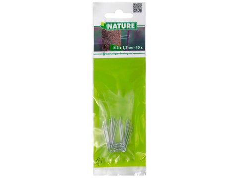 Nature kokosplantstokkram 3cm 10 stuks