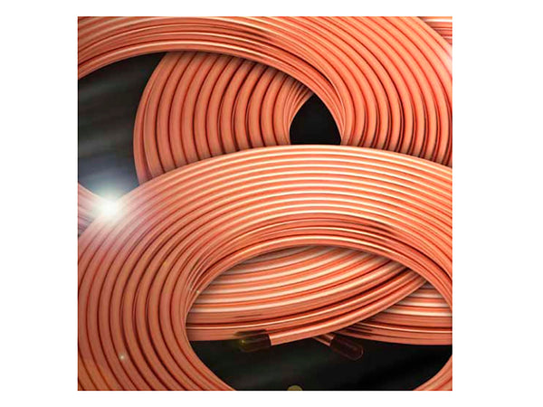 Saninstal koperen buis 10mm per rol 5m