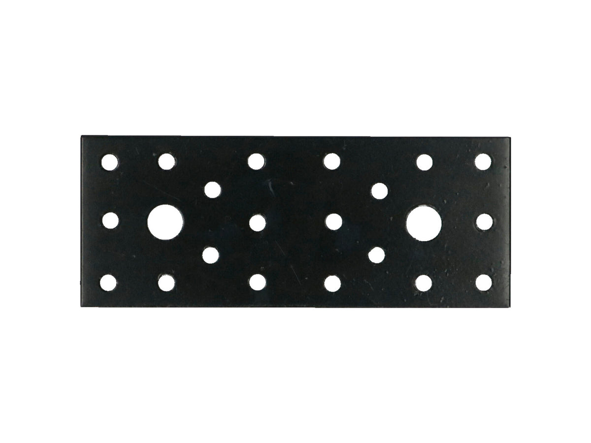 FG Wood Connectors koppelplaat 13,8x5,5 cm 2mm zwart