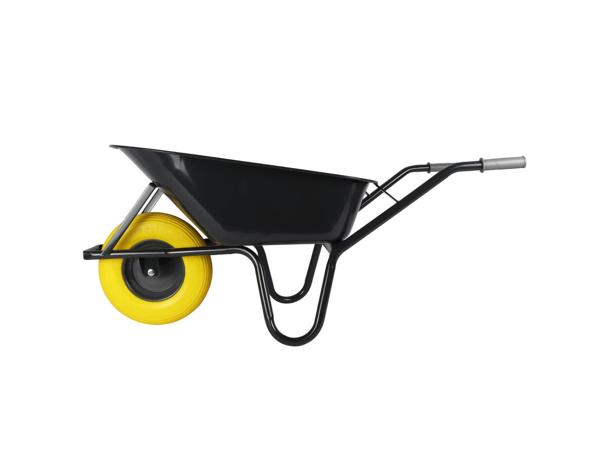 Talen Tools kruiwagen met lekvrij wiel 85l zwart