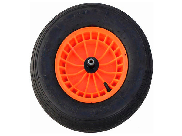 Altrad kruiwagenwiel 400mm kunststof velg zwart