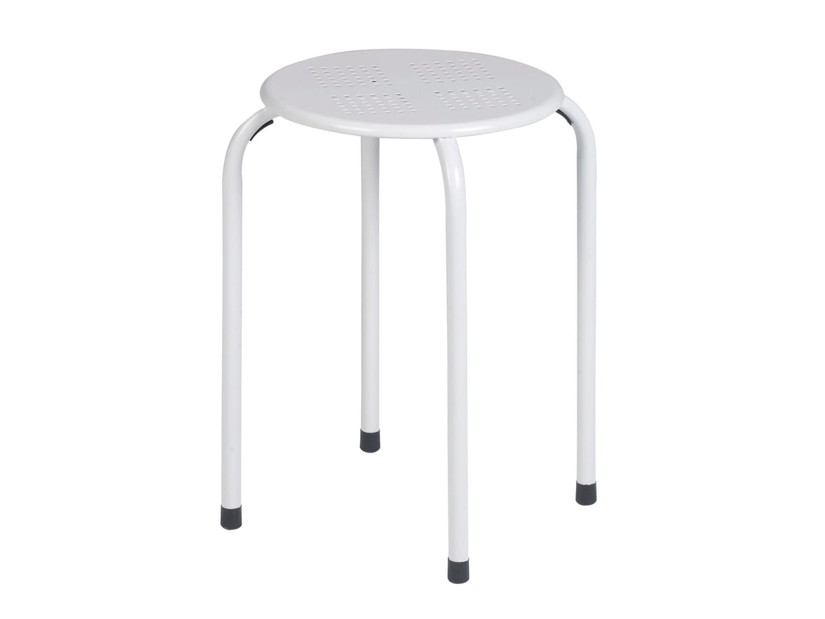 Practo Home kruk metaal 44,5cm wit