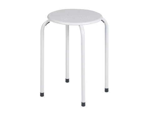 Practo Home kruk metaal 44,5cm wit