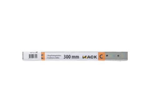 Mack ladegeleider deels uittrekbaar 30cm 2 stuks