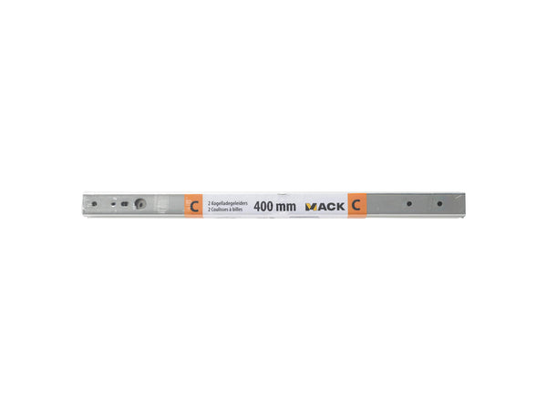 Mack ladegeleider deels uittrekbaar 40cm 2 stuks
