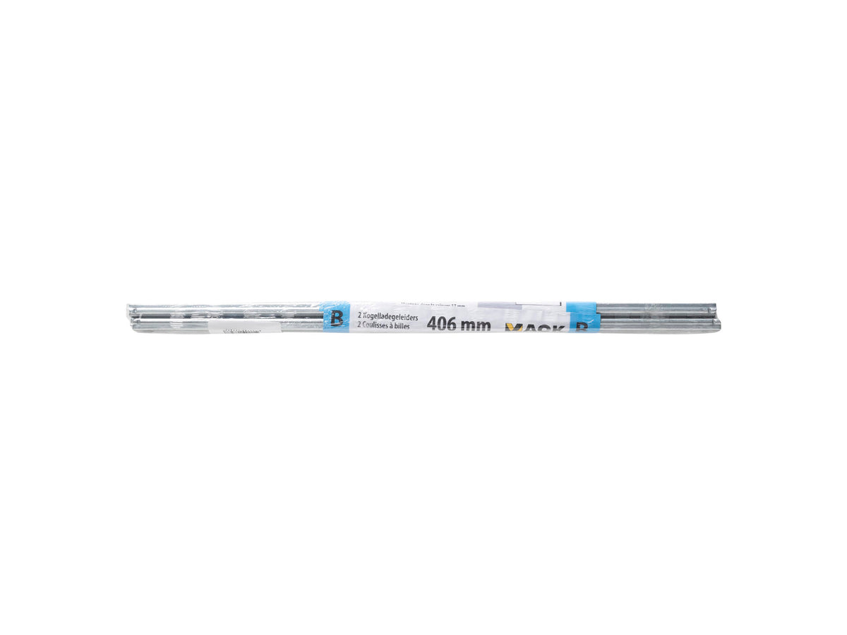 Mack ladegeleider deels uittrekbaar 47cm 2 stuks