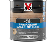 V33 vernis / laque salle de bains mat 0,5l incolore