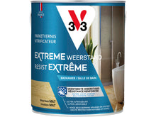 V33 vernis / laque salle de bains mat 2,5l incolore