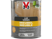 V33 vernis / laque meuble deco satin 1l chêne moyen
