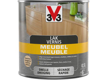 V33 vernis / laque meuble brillant 0,5l incolore
