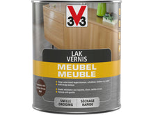 V33 vernis / lak meubel mat 1l donkere eik