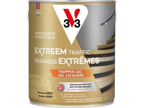 V33 vernis / lak trappen mat 2,5l kleurloos