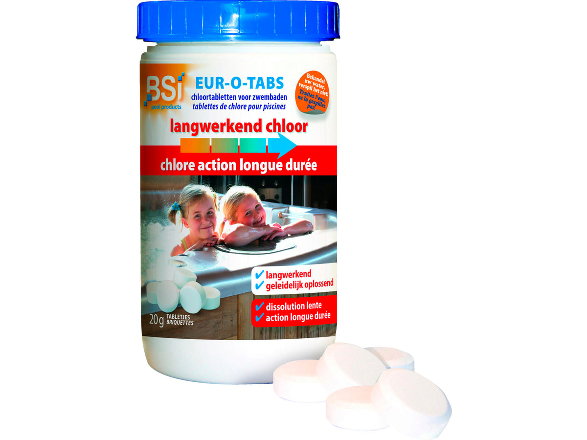 BSI langwerkende chloorbriketten 1kg