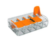 Wago lasklem met hendel 5x 0,2-4 mm² 25 stuks