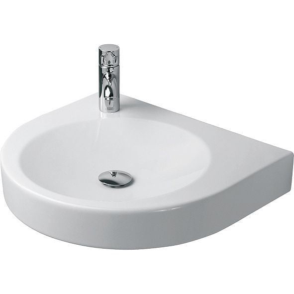 Lavabo architec Duravit wit z.overloop