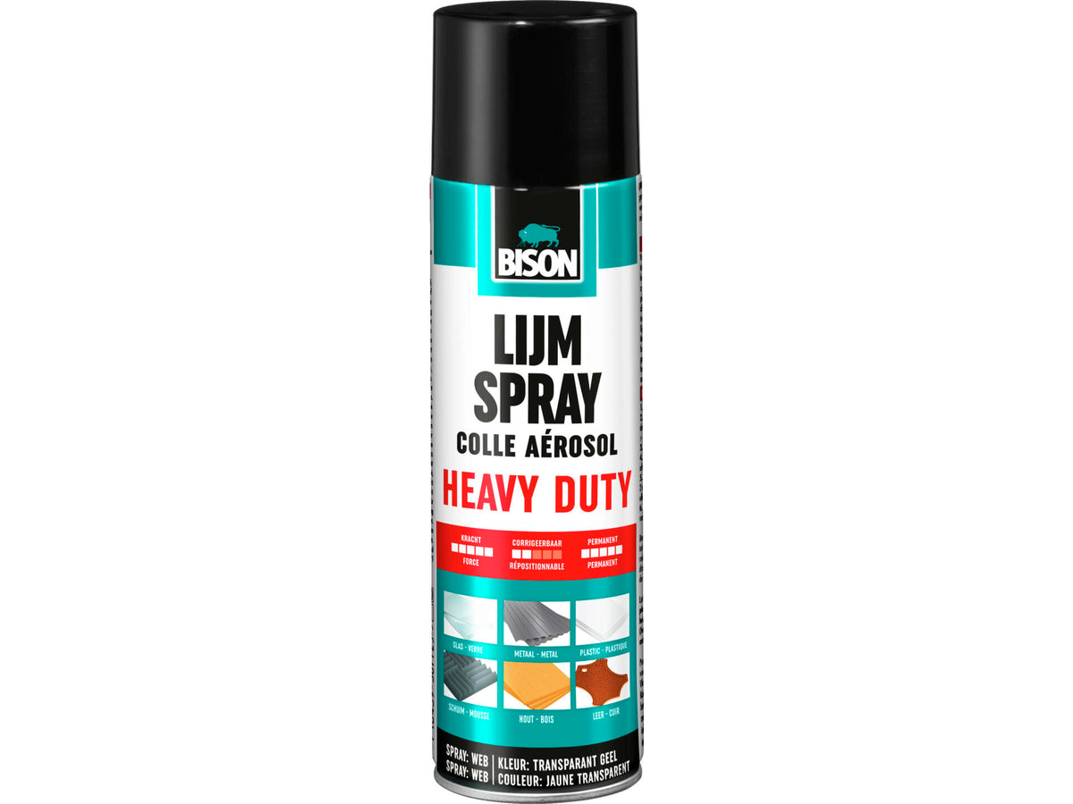 Bison lijmspray heavy duty 500ml