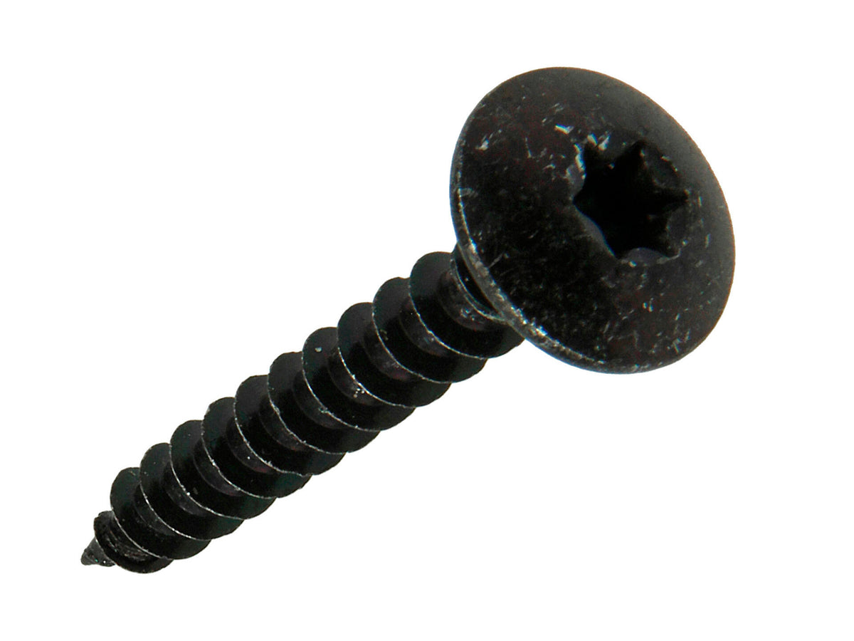 Mack luikschroeven 40x6 mm zwart verzinkt 8 stuks