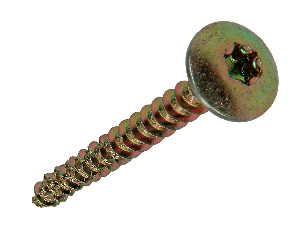 Mack luikschroeven 50x6 mm geel verzinkt 8 stuks