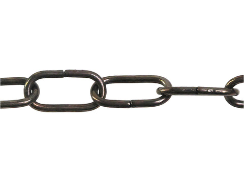 Mack lusterketting rond-ovaal 2m verbronsd
