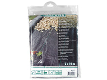 Nature gronddoek 10x2 m 100 g/m² zwart