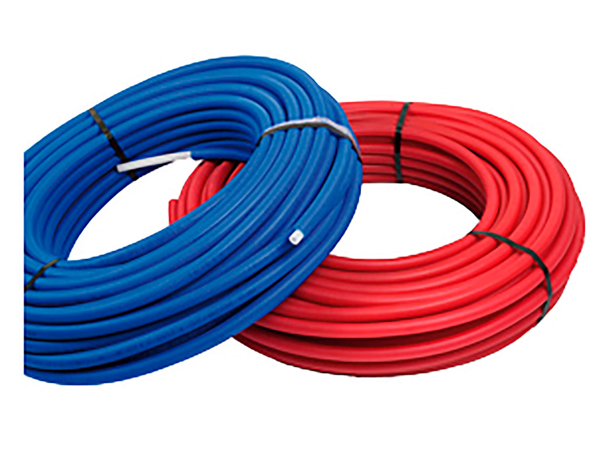 Saninstal meerlagenbuis pert-alu 16x2 mm per rol 50m blauw